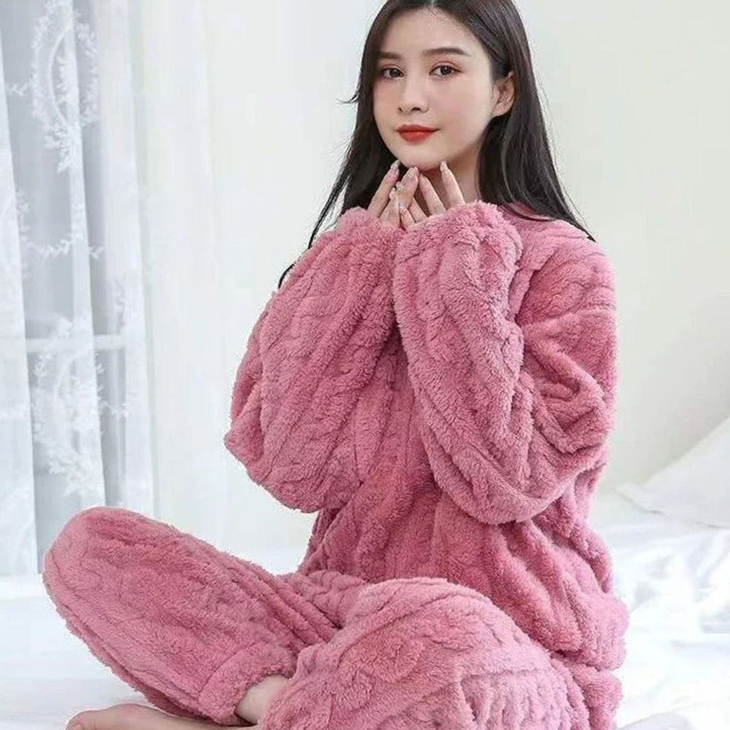 Sophia | Ensemble de détente d'hiver en polaire confortable pour femmes