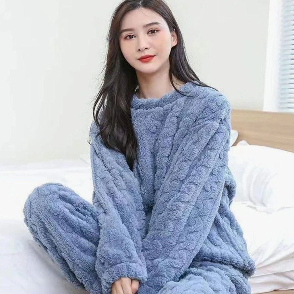 Sophia | Ensemble de détente d'hiver en polaire confortable pour femmes
