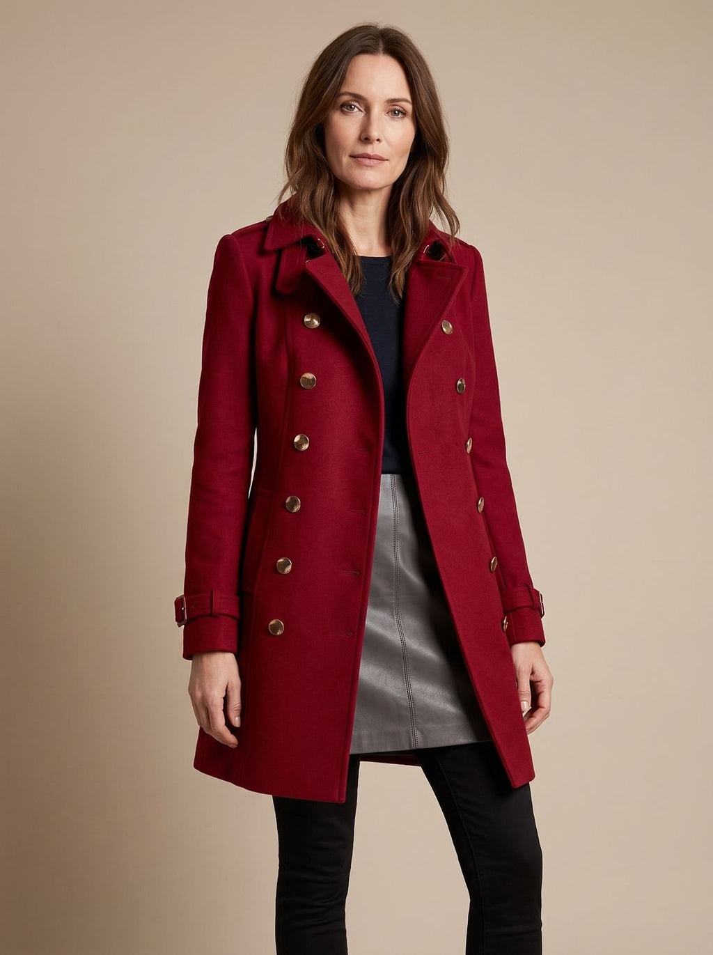 Madison | Manteau d'hiver élégant pour femmes à double boutonnage