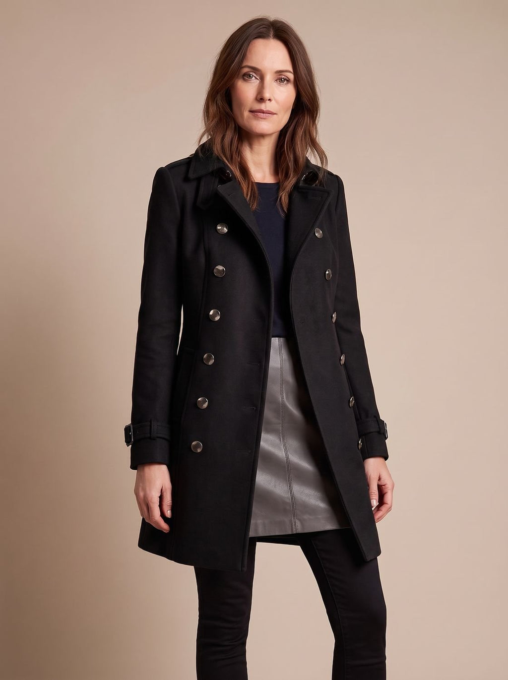 Madison | Manteau d'hiver élégant pour femmes à double boutonnage