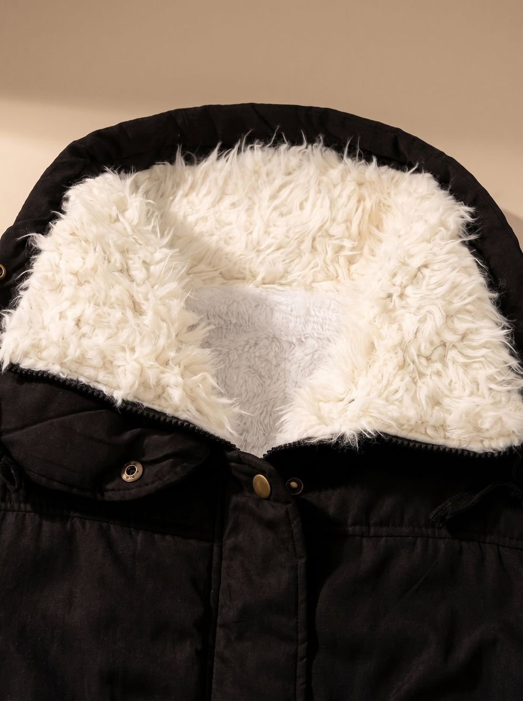 Mia | Manteau parka d'hiver à taille ajustable et col en fausse fourrure pour femmes