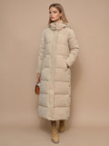 Olivia | Veste longue matelassée à capuche pour femmes