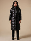 Penelope | Veste Puffer Longue Matelassée à Capuche pour Femme