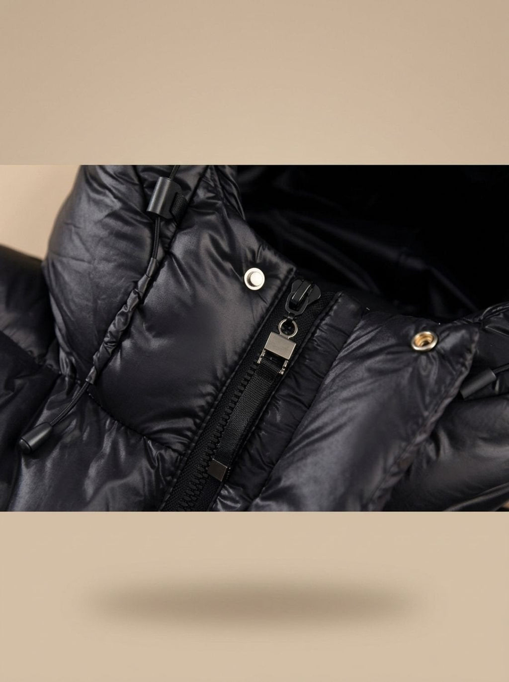 Penelope | Veste Puffer Longue Matelassée à Capuche pour Femme