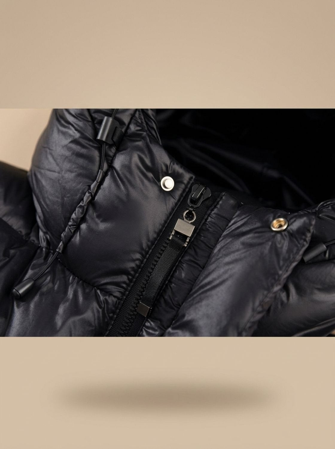Penelope | Veste Puffer Longue Matelassée à Capuche pour Femme