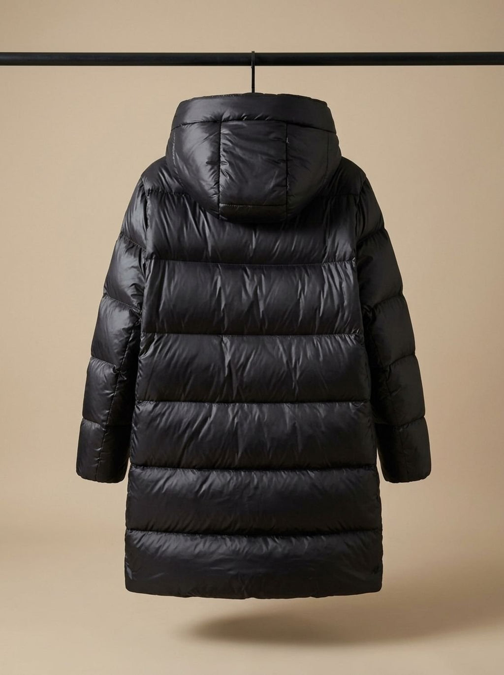 Penelope | Veste Puffer Longue Matelassée à Capuche pour Femme