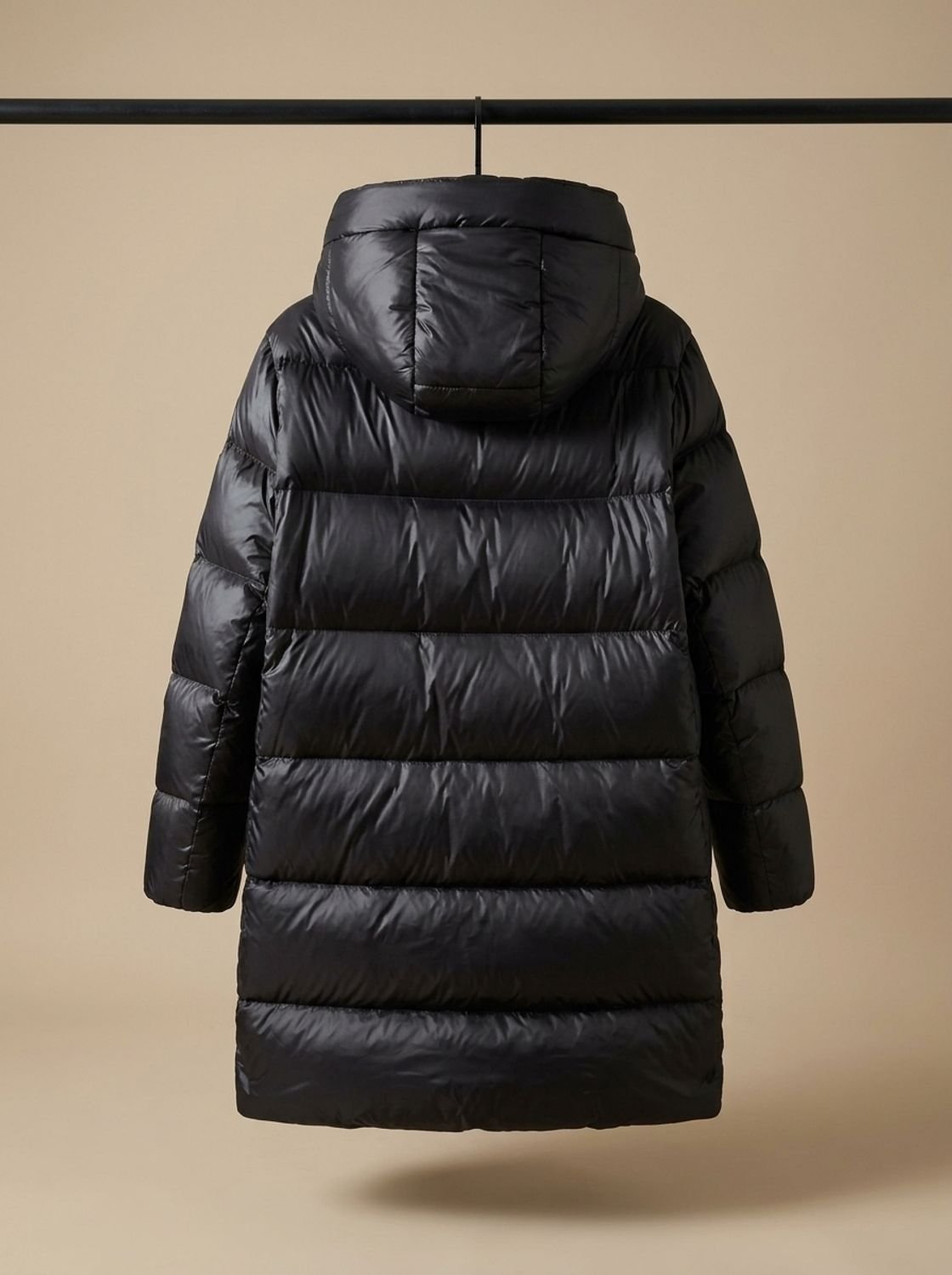 Penelope | Veste Puffer Longue Matelassée à Capuche pour Femme
