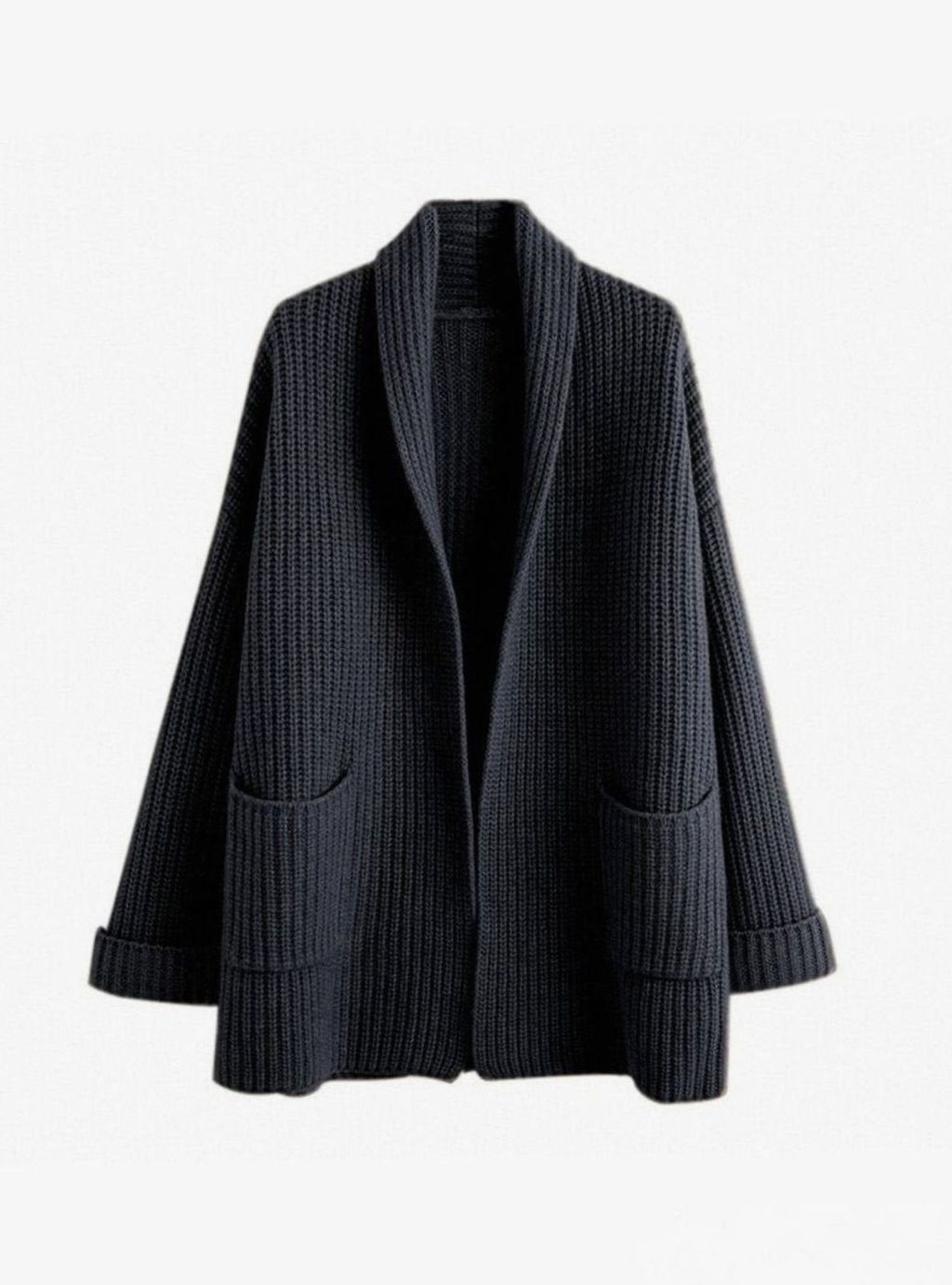 Layla | Cardigan long en tricot oversized pour femmes avec poches