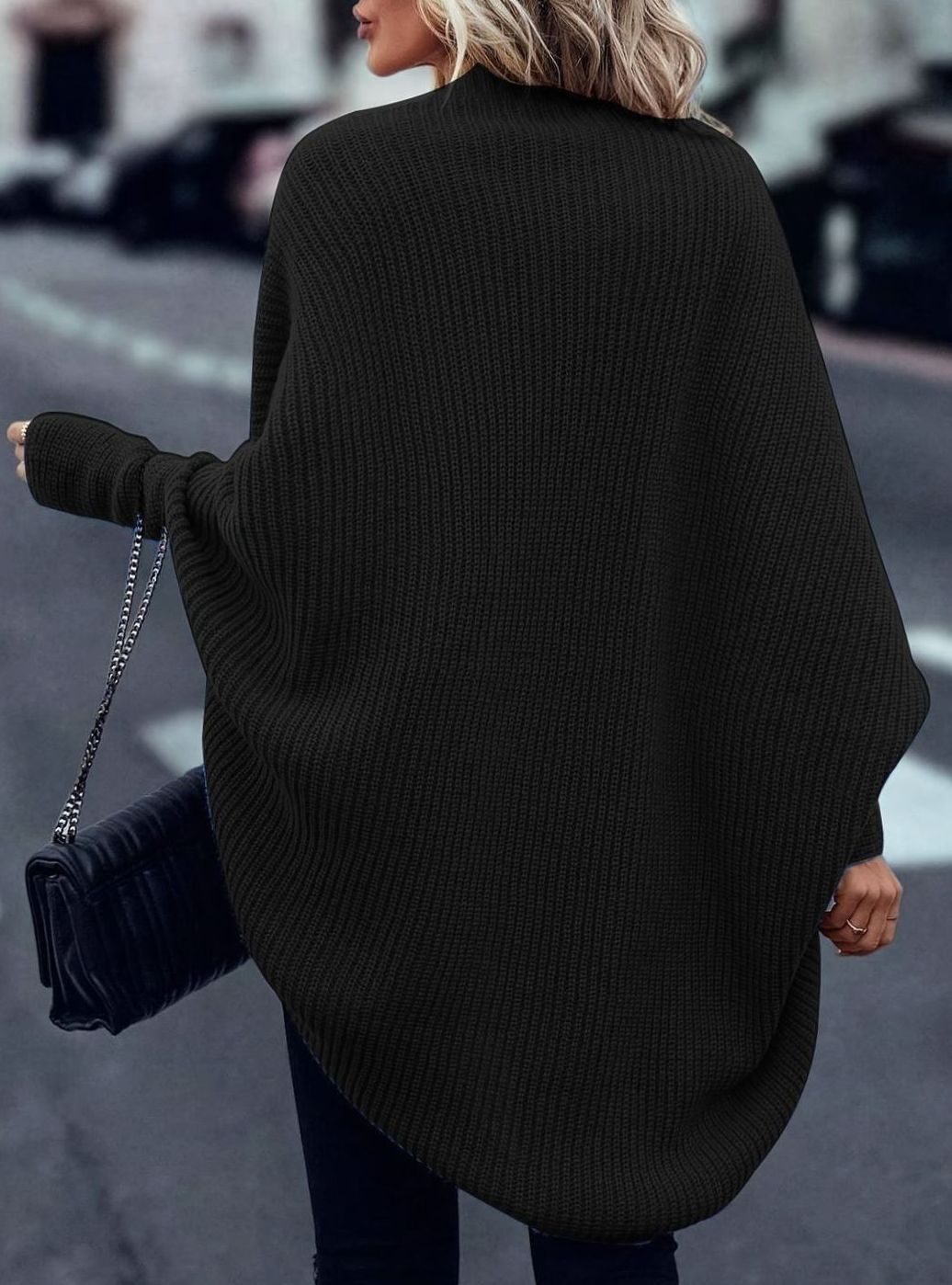 Camila | Cardigan Tricot Longline Oversize pour Femmes