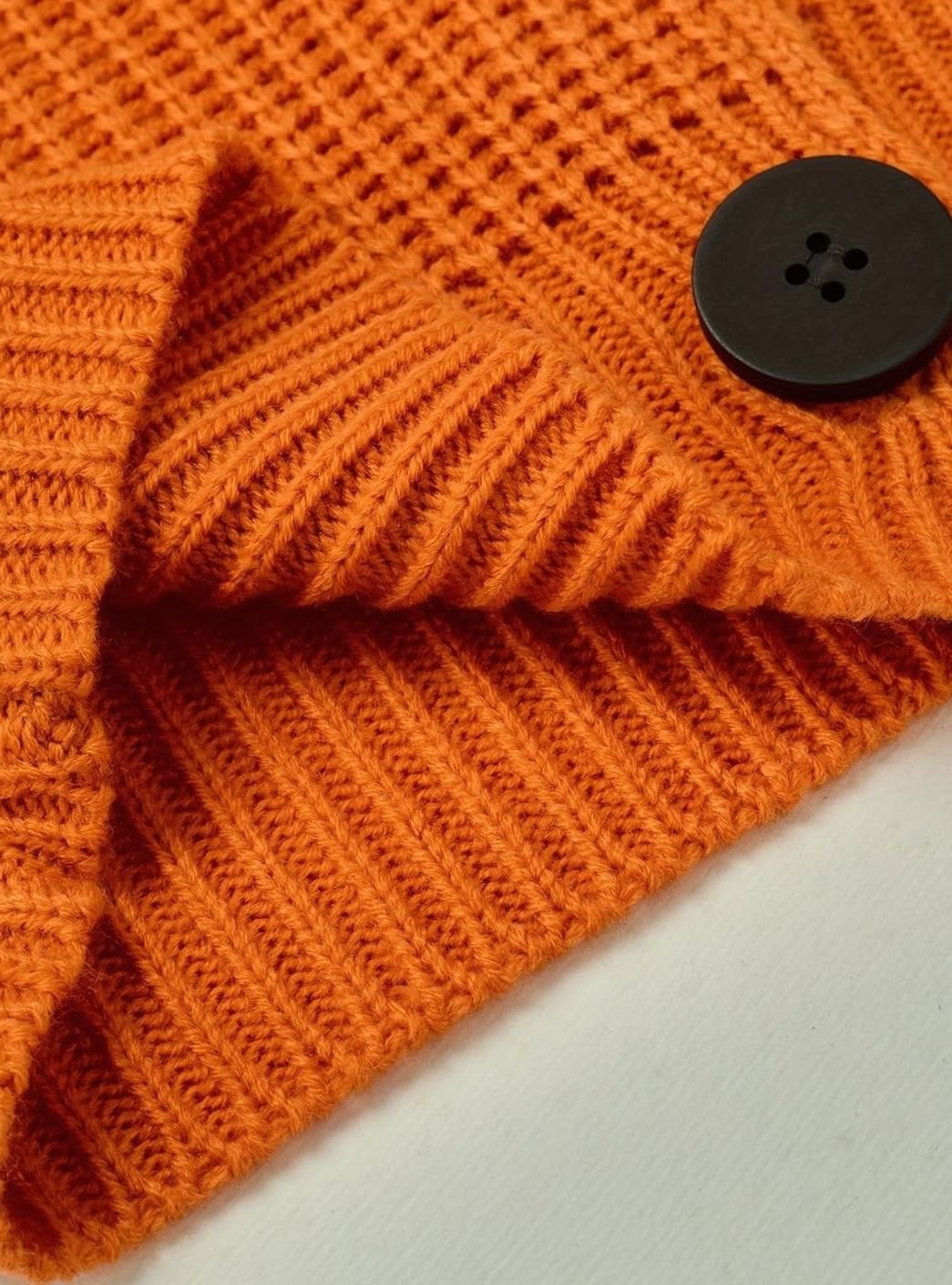 Evelyn | Pull en Tricot Côtelé à Col Replié pour Femmes