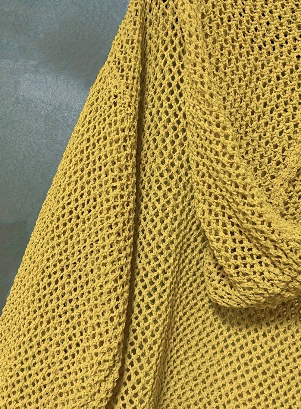 Camila | Pull à capuche en maille ouverte pour femmes