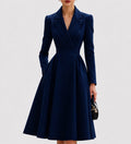 Evelyn | Manteau Tailleur pour Femmes Robes de Soirée Midi Structurées Évasées