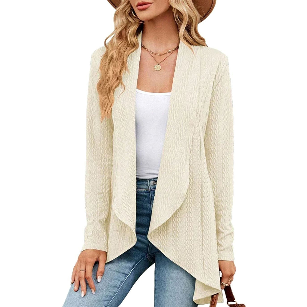 Karen - Gilet Asymétrique en Tricot Stylé