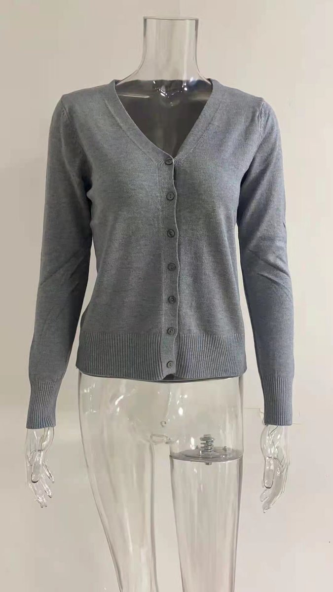 Anouk - Gilet Tricoté Raffiné à Col V