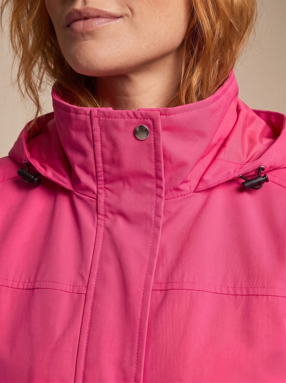 Sophia | Manteau parka à capuche avec cordon de serrage résistant à l'eau pour femmes