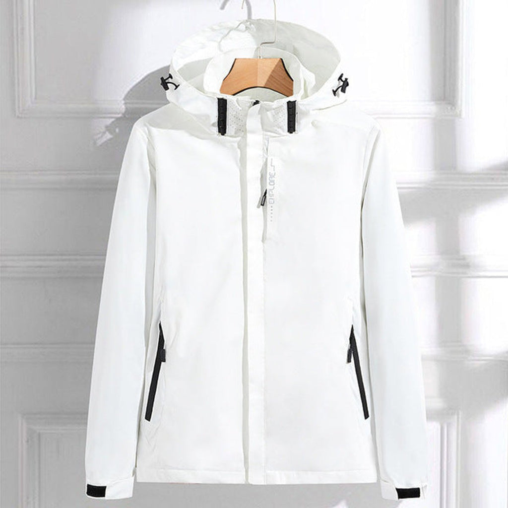 Victoria | Veste de pluie imperméable à capuche ajustable pour femmes