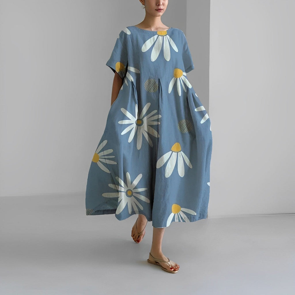 Amalia™ - Magnifique robe fleurie pour femmes
