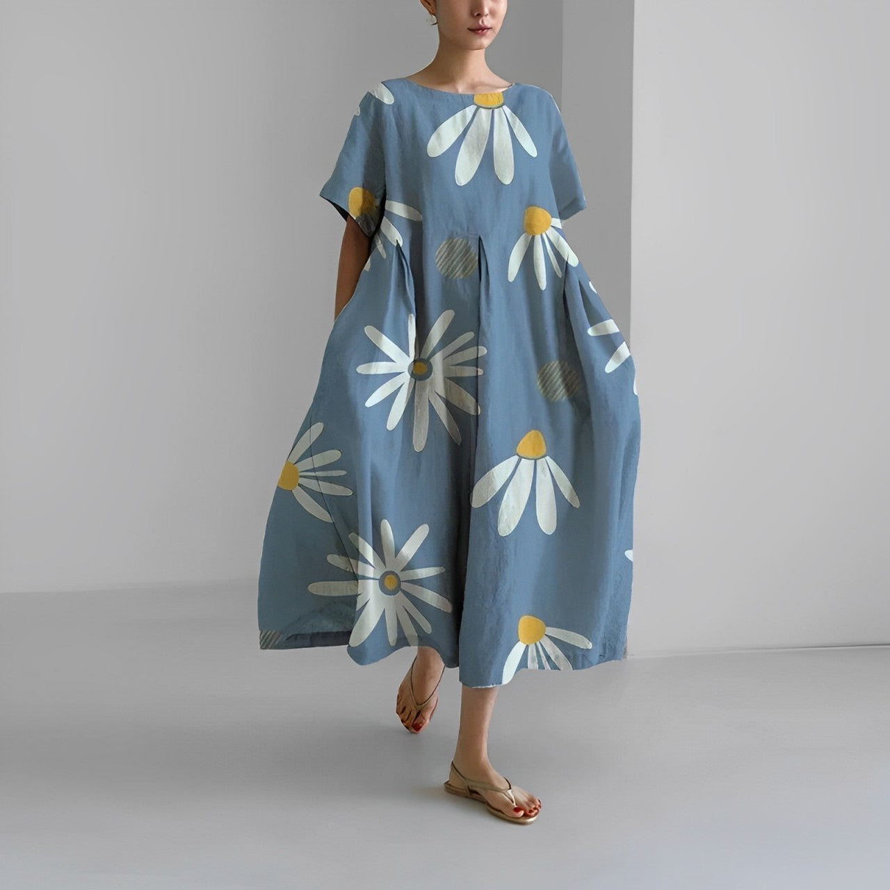 Amalia™ - Magnifique robe fleurie pour femmes