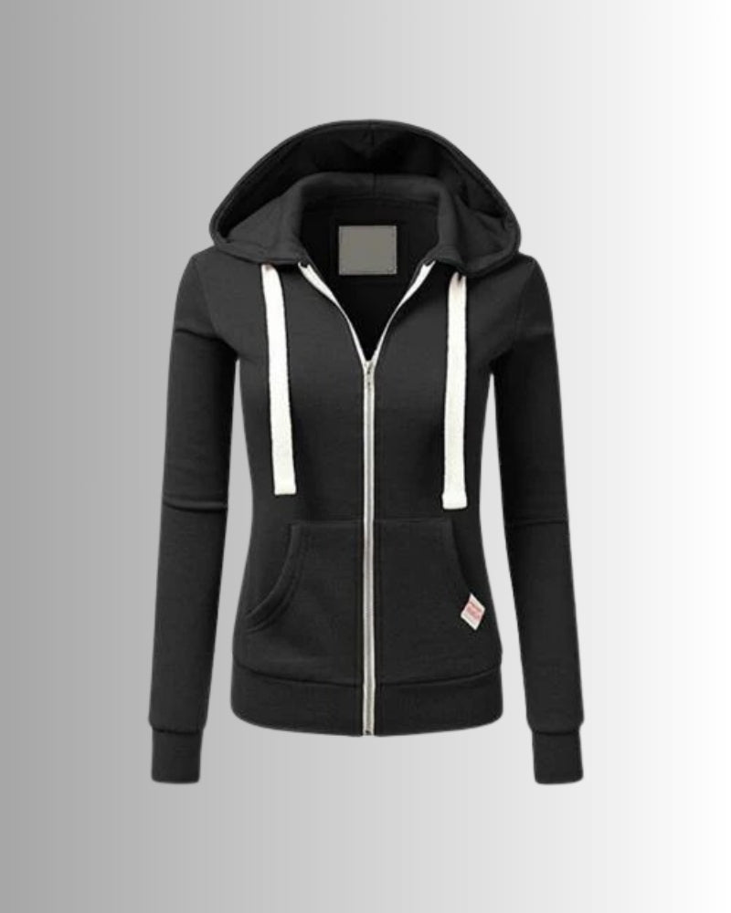 Hoodie zippé Femme – Sweat à capuche confortable pour le quotidien et les loisirs