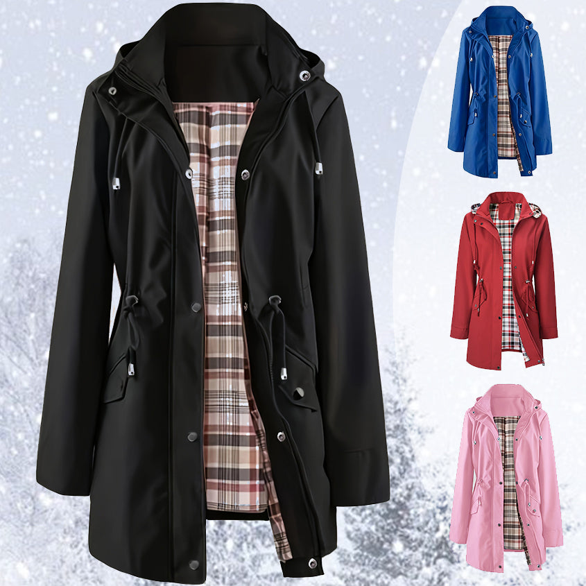 Ravellia | Veste de pluie imperméable pour femmes avec capuche